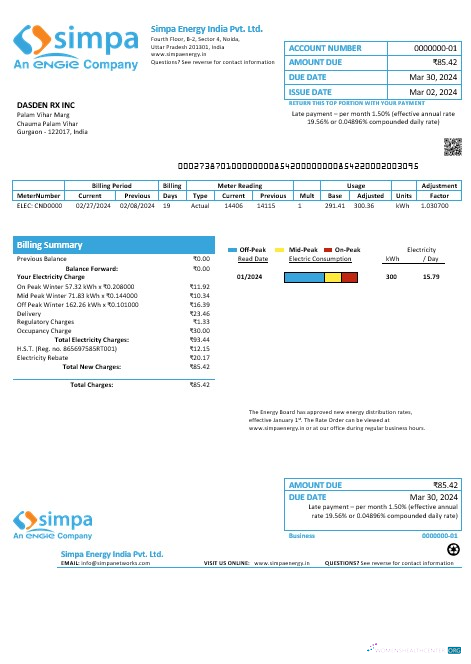 Download India Simpa Energy India Pvt. Ltd. Photoshop template